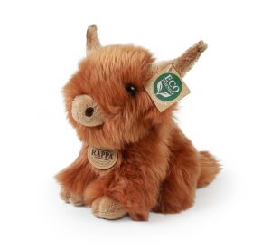 Rappa Plüsch-Schottisches Hochlandrind, 20 cm ECO-FRIENDLY